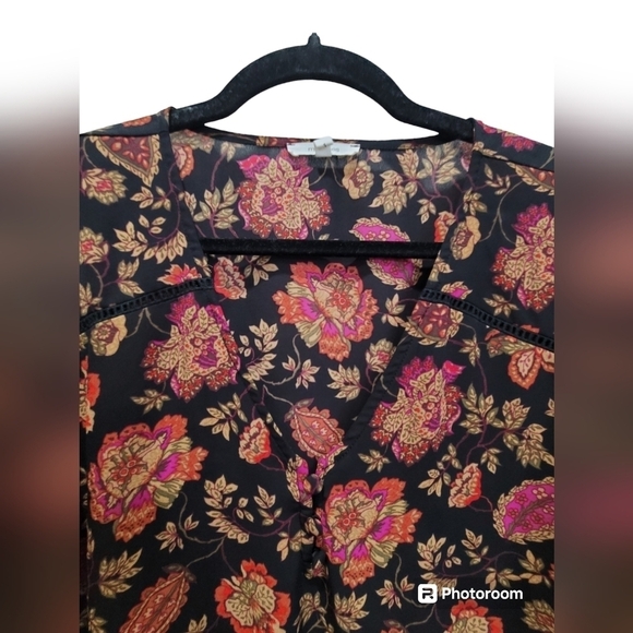 Maurices 1X Floral Long Sleeve Tunic - Picture 3 of 7